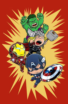 Avengers Shirt -- Li'l 'Vengers
