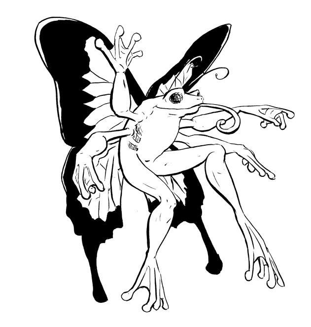Mutant Hybrid 2: Butterfrog by xanykaos