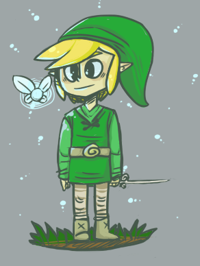 Link in the forest