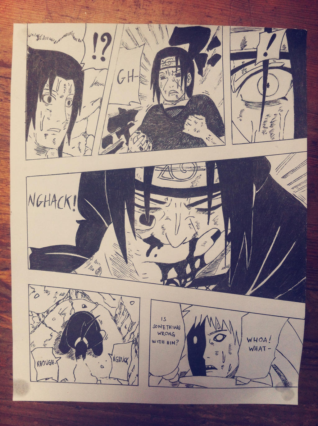 Naruto Manga Redraw #1