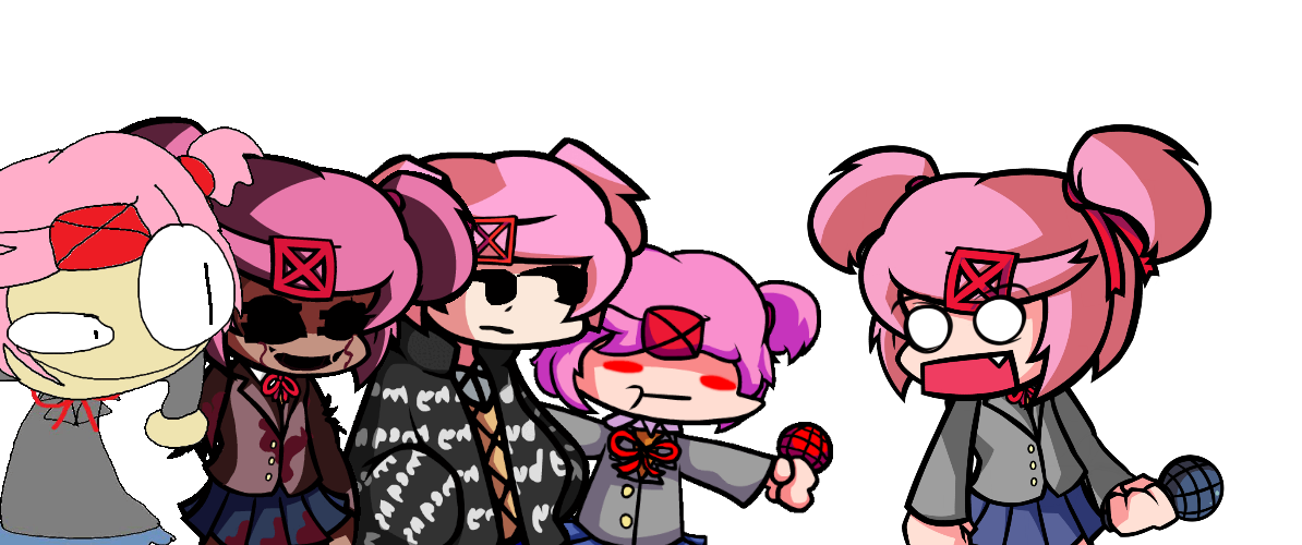 Natsuki Rigs Natsuki meets herself in other mods by SomeRandomArtist435 on DeviantArt