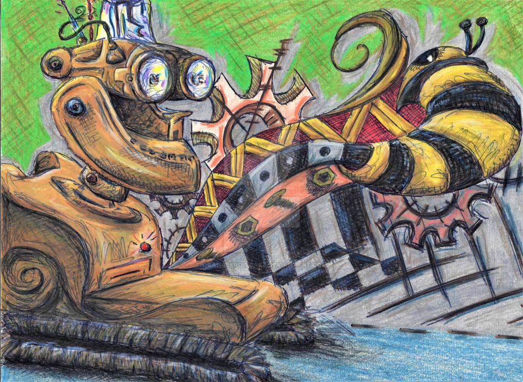 Robot Table Deviantart Robot by OrangeFruitcake on DeviantArt