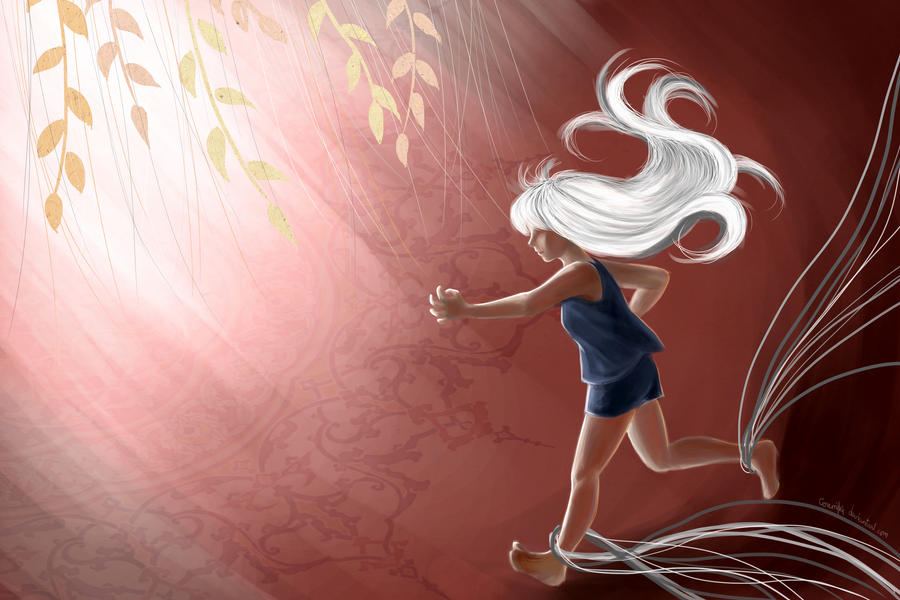 Girl Rumi Running Running girl by Ceremiki on DeviantArt