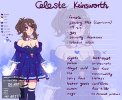 Celeste Keinsworth - Character Sheet