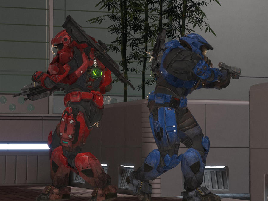 halo reach: red vs blue