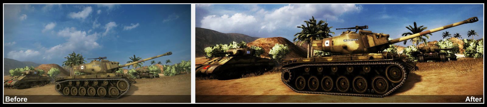 World of Tanks: Before and After Effects