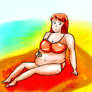 BBW Orihime in Bikini