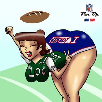 NFL fan Edwina