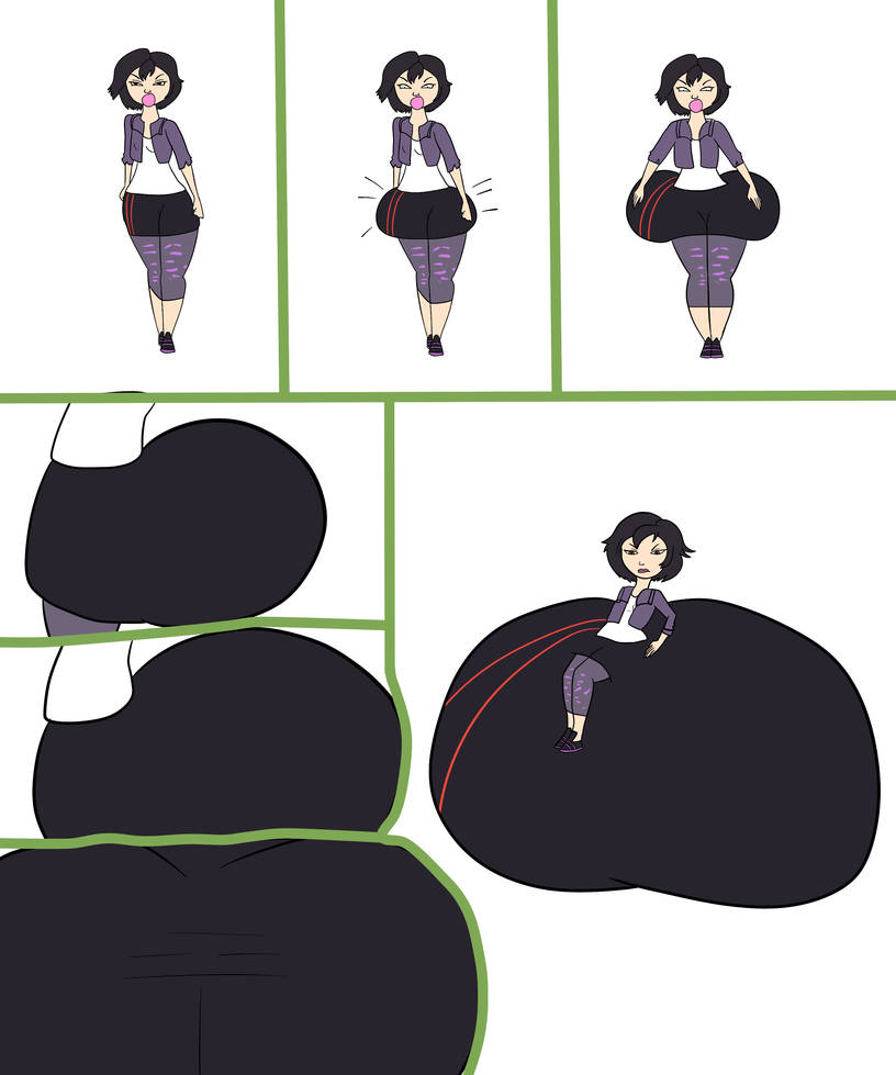 Gogo Tomago Butt Ex by ButLova on DeviantArt