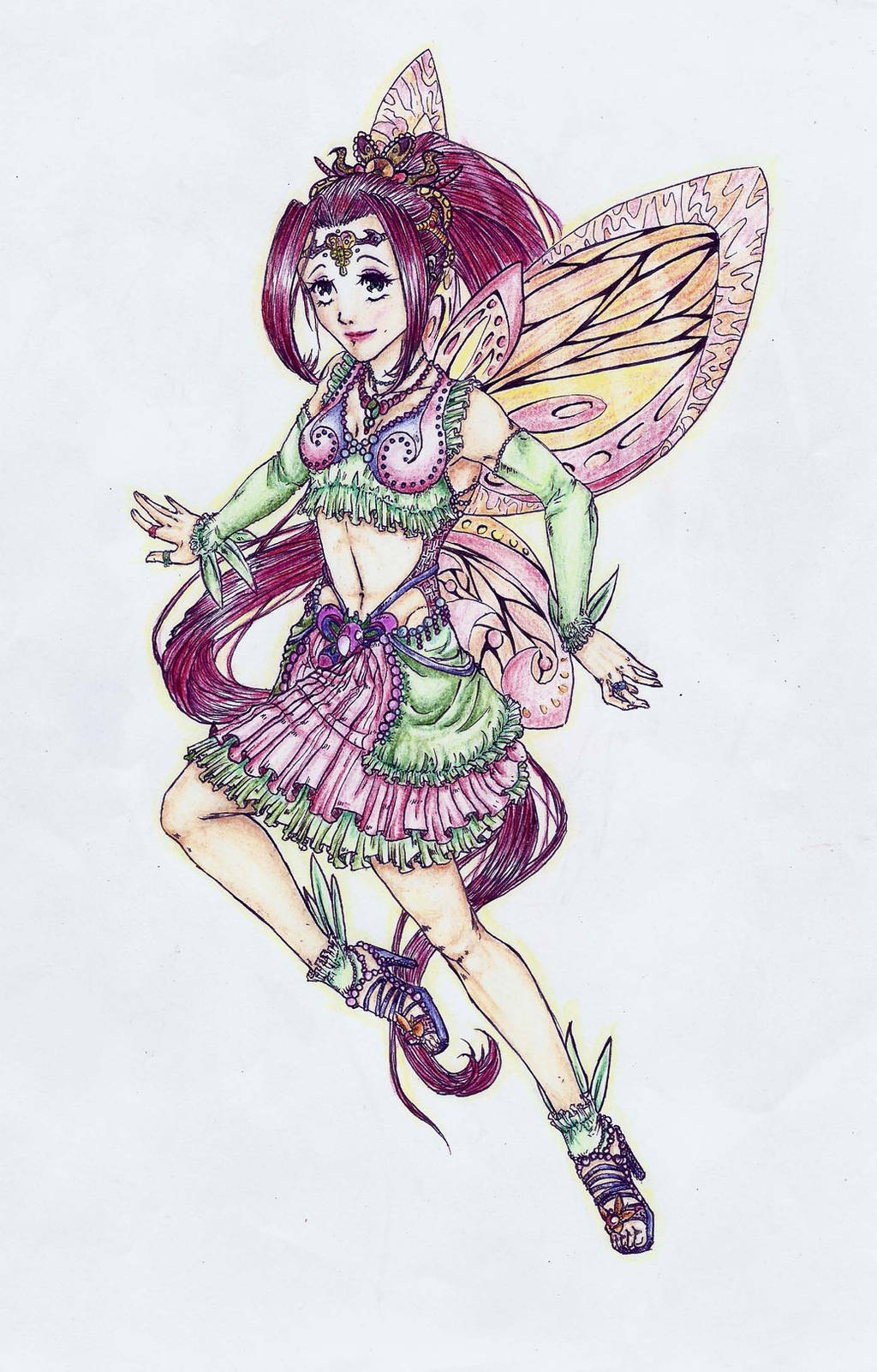 Magical girl by MidoriBara
