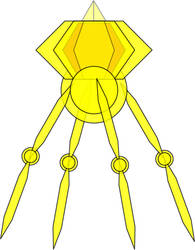 Yellow crystal construct class Boom