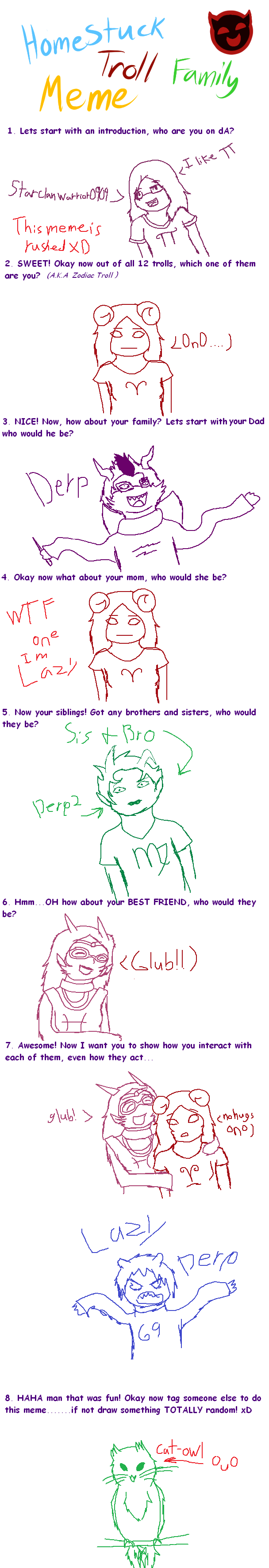 rushed meme was rushed by starclanwarrior0909 on DeviantArt