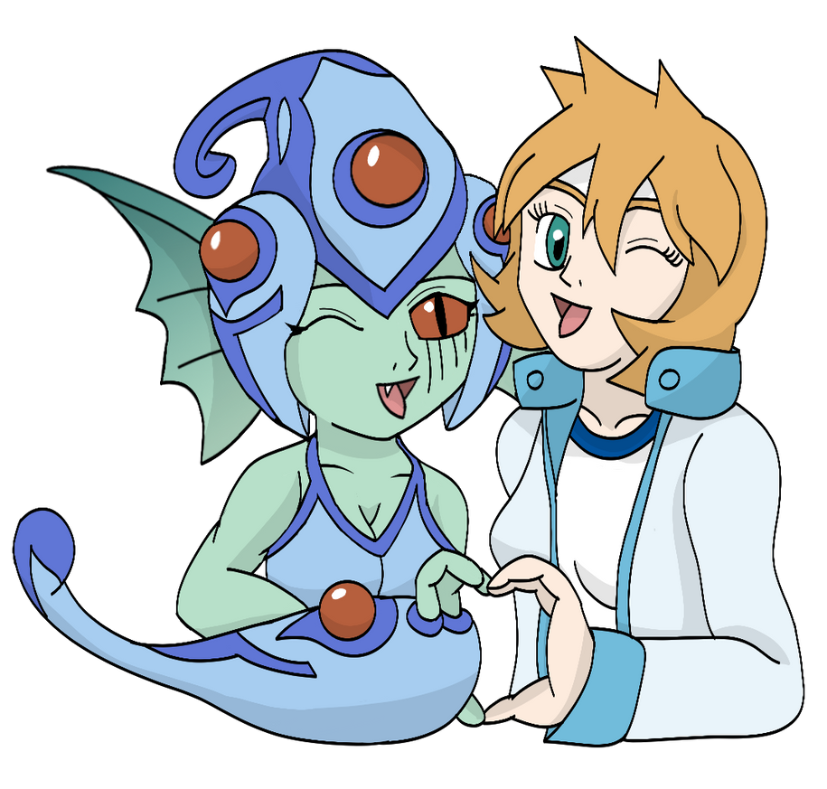 Cartoons Ranamon Ranamon and Misty : Mermaid Meeting - Redraw by ironmuro on DeviantArt