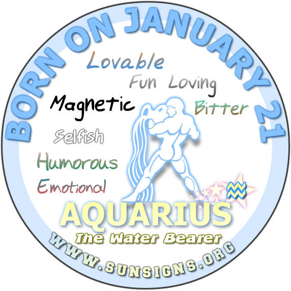 January 21 Aquarius Birthday Personality