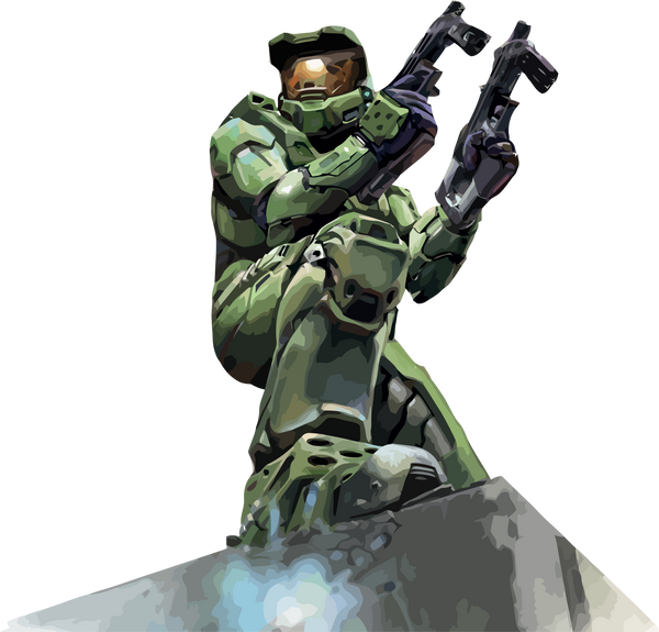 Halo 3 Master Chief Vector by Xplict91 on DeviantArt