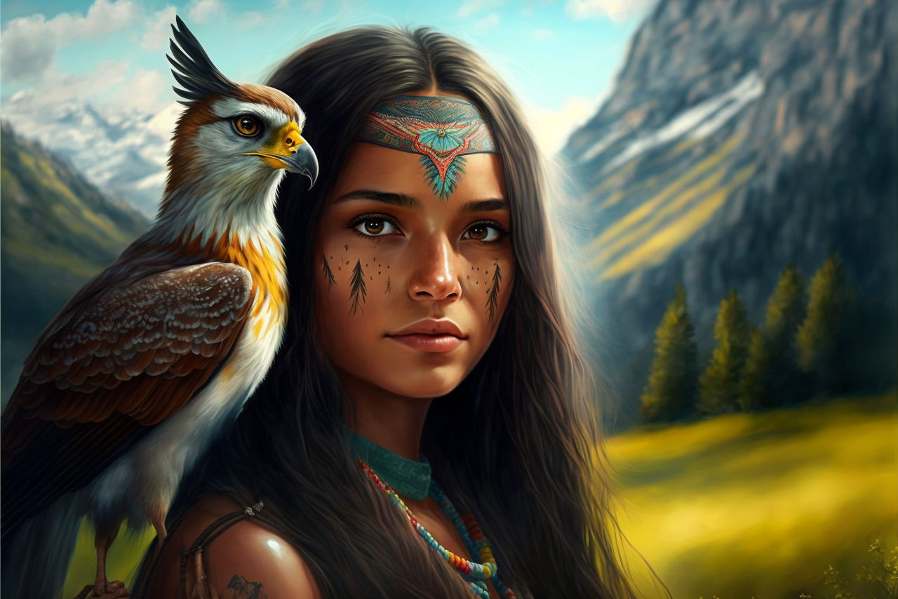 Native Girl 2-14 by huynguyenart on DeviantArt