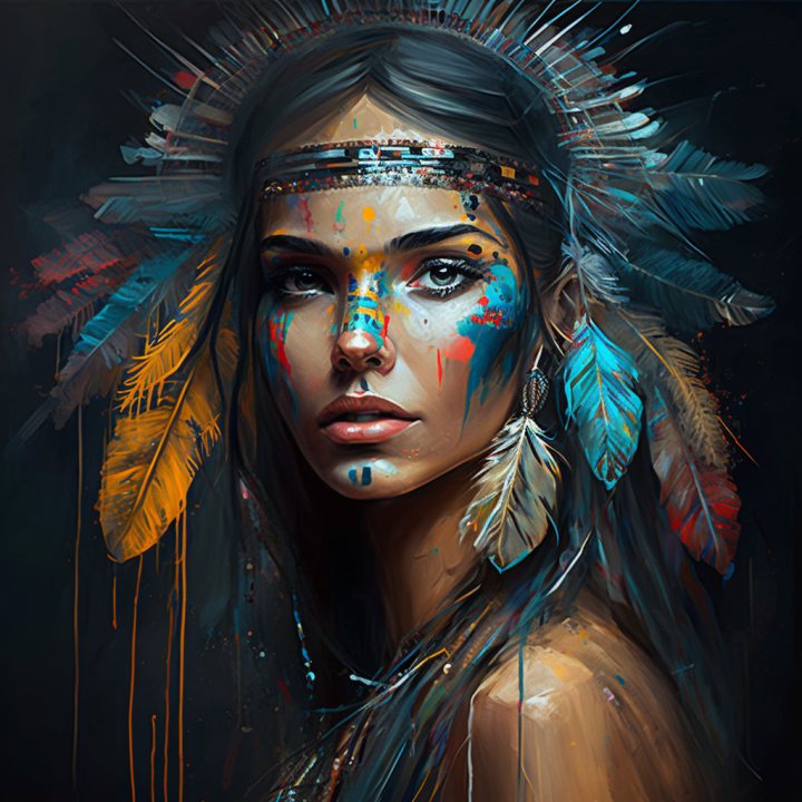 Native Girl 1-04 by huynguyenart on DeviantArt