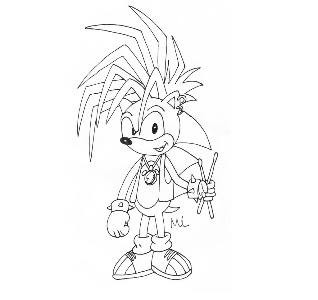 Manic line art by StarRabbit on DeviantArt