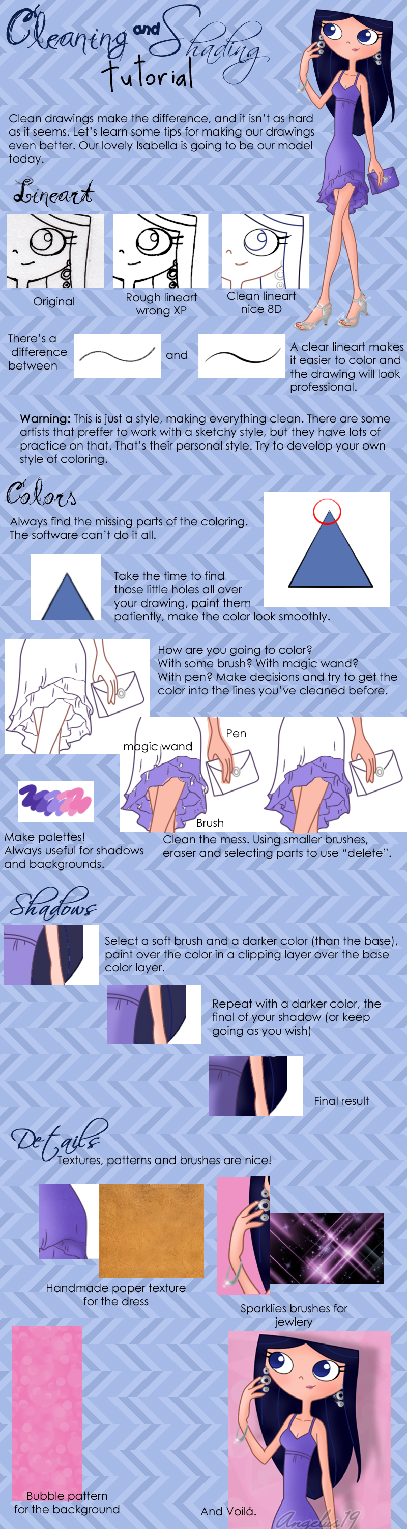 Cleaning and Shading tutorial