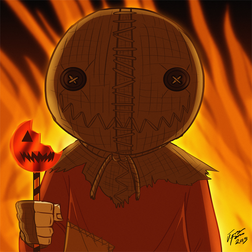 Sam from Trick 'r Treat by jonathanserrot on DeviantArt