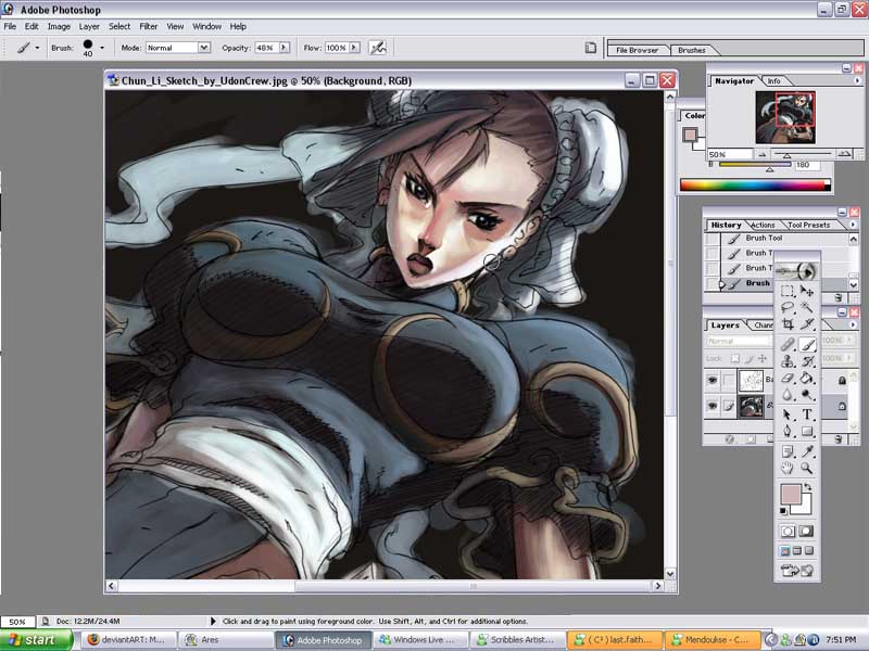 WIP-- StreetFighter CHUN-LI