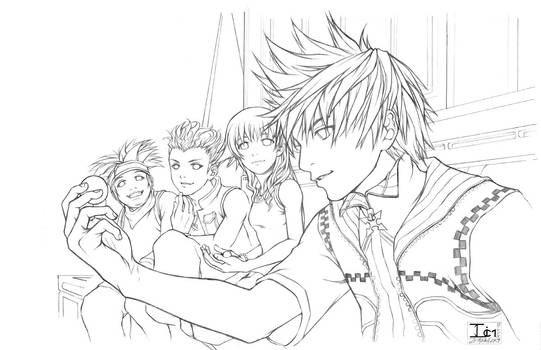 KH2- As Promised -pencils-