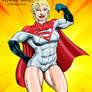 Curvaceous Power Girl