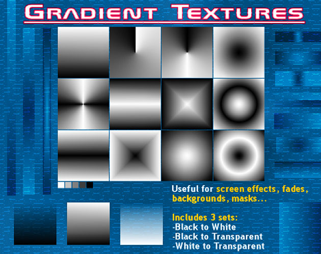 GradientTexturesItch by Reactorcore3 on DeviantArt