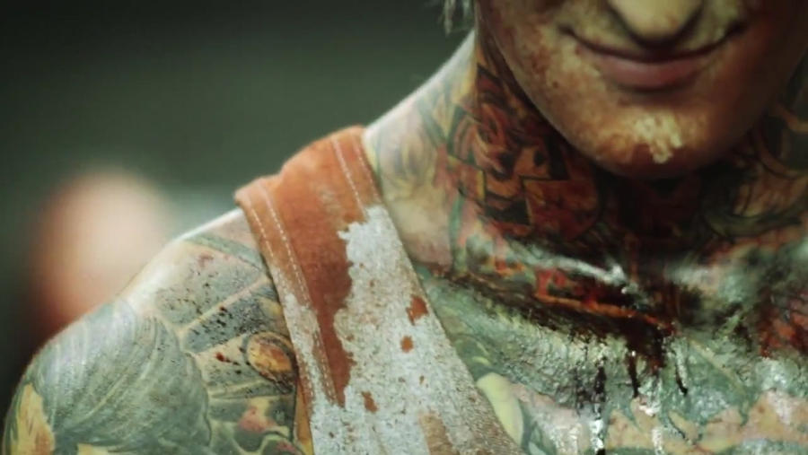 Mitch Lucker Blood