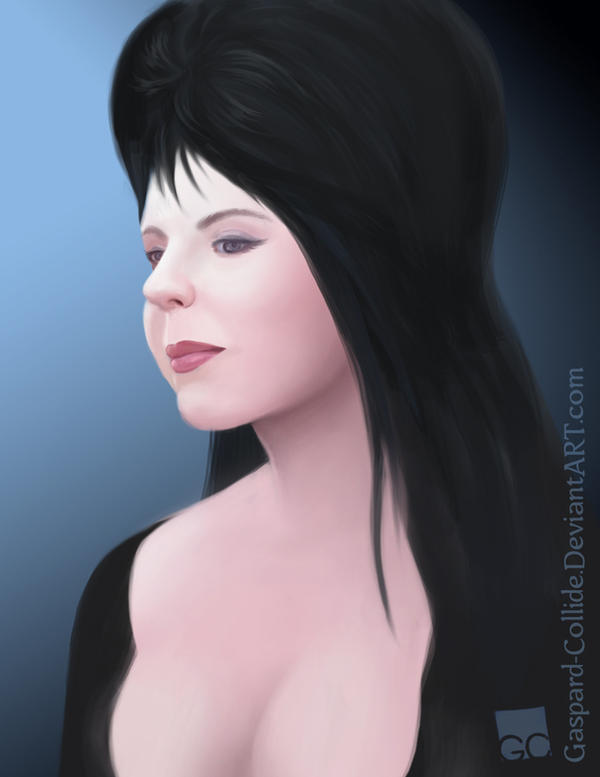 Gabrielle as Elvira