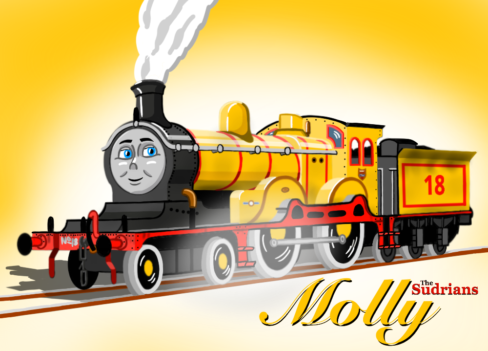 The Yellow Engine Molly the Yellow Engine by MidlandsEngine on DeviantArt