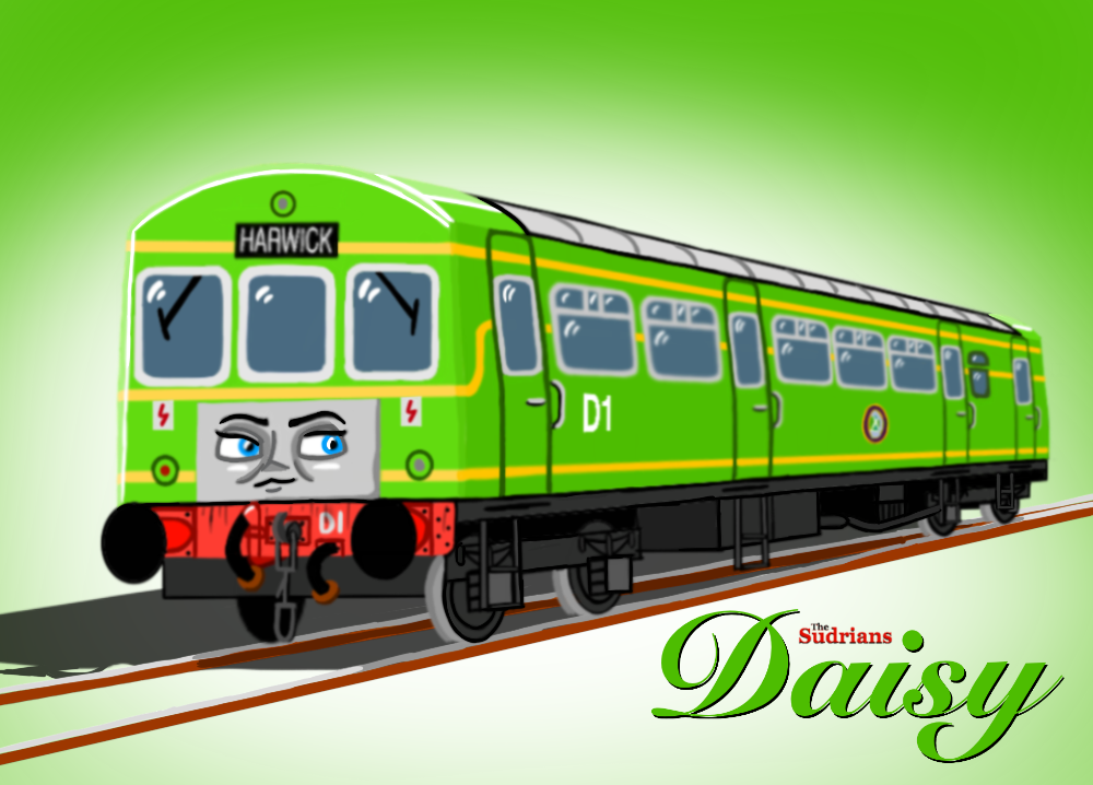 Daisy the Diesel Railcar by MidlandsEngine on DeviantArt