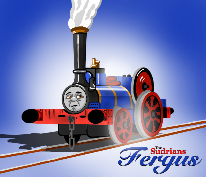 Fergus the deals railway traction engine