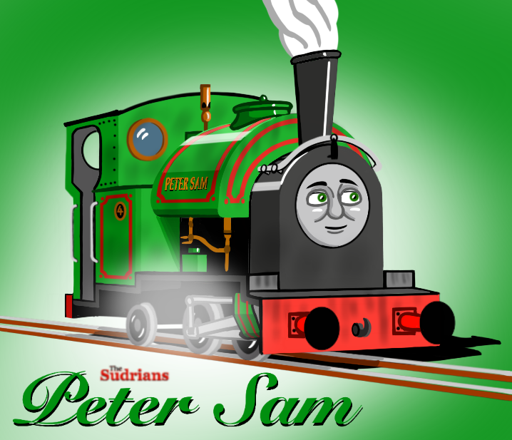 Peter Sam the Cheerful Engine by MidlandsEngine on DeviantArt