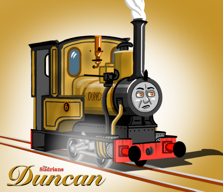 Thomas Train Grumpy Duncan the Grumpy Engine by MidlandsEngine on DeviantArt