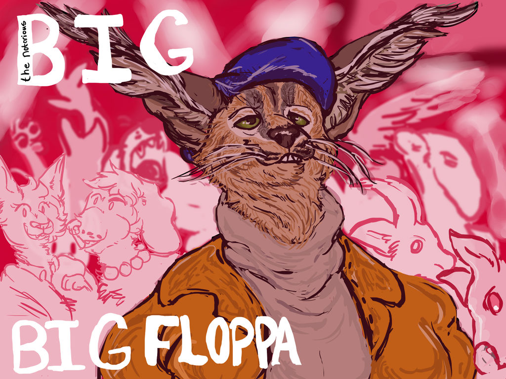 Big Floppa Meme Canvas Print