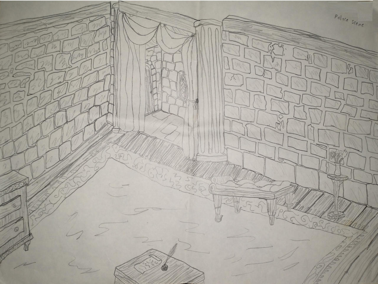 Macbeth Illustration Palace Scene by y2kboris1 on DeviantArt