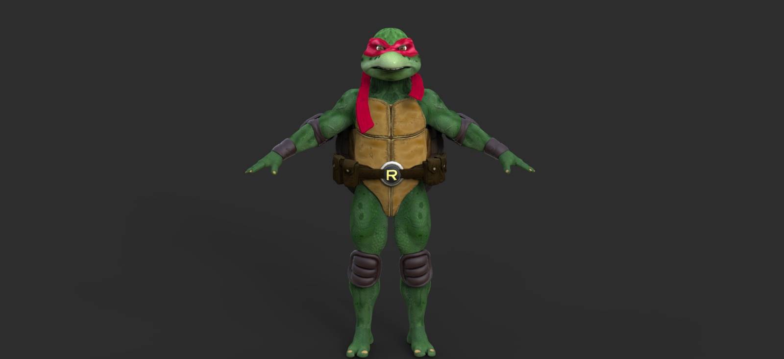 Raphael TMNT classic reimagined by JerichoAdam27 on DeviantArt