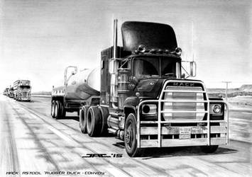 MACK RS700L 'RUBBER DUCK - CONVOY'