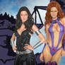 Donna Troy and Starfire