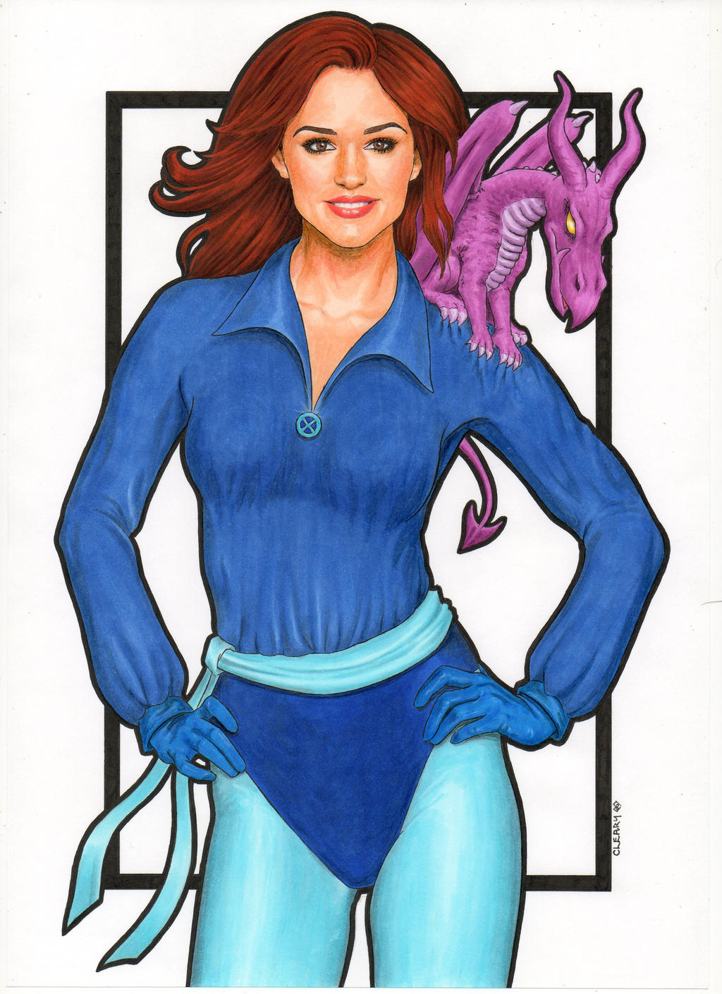 Kitty Pryde and Lockheed ( Excalibur costume ) by Promethean-Arts on ...