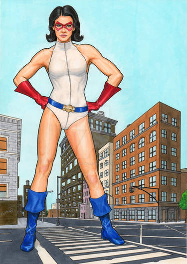 Giantess Superhero