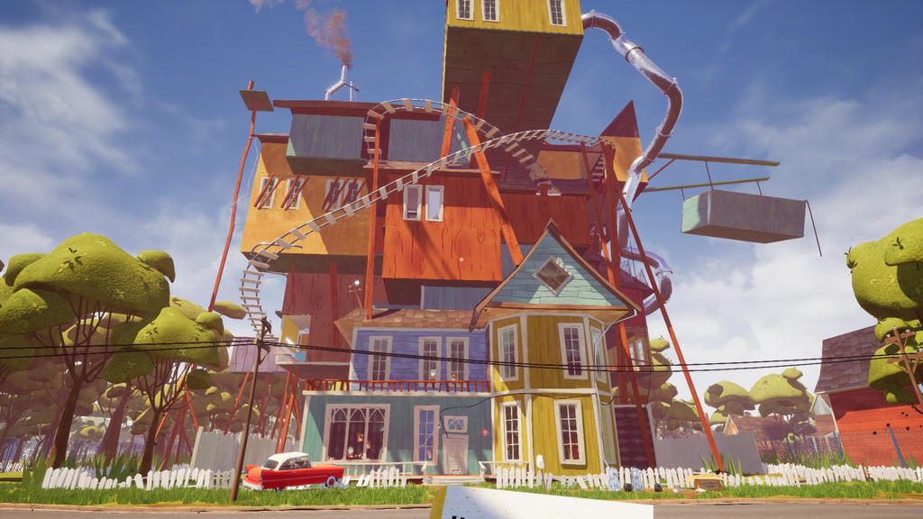 Hello Neighbor Alpha 4 House By Supersonichedgehog20 On Deviantart