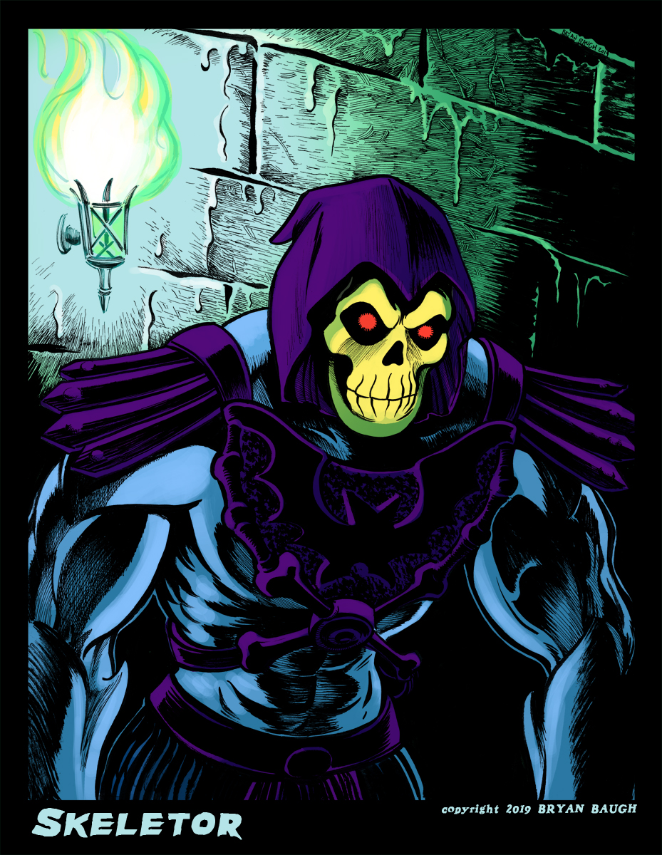 SKELETOR from Masters of the Universe by BryanBaugh on DeviantArt