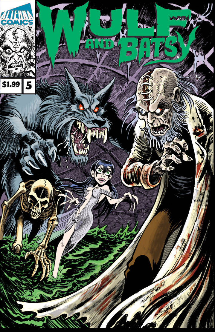 Wulf and Batsy issue 05 by BryanBaugh on DeviantArt