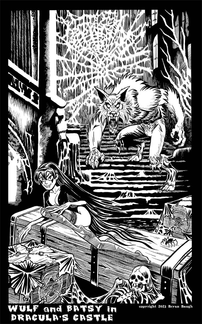 Wulf and Batsy in Draculas Castle by BryanBaugh on DeviantArt
