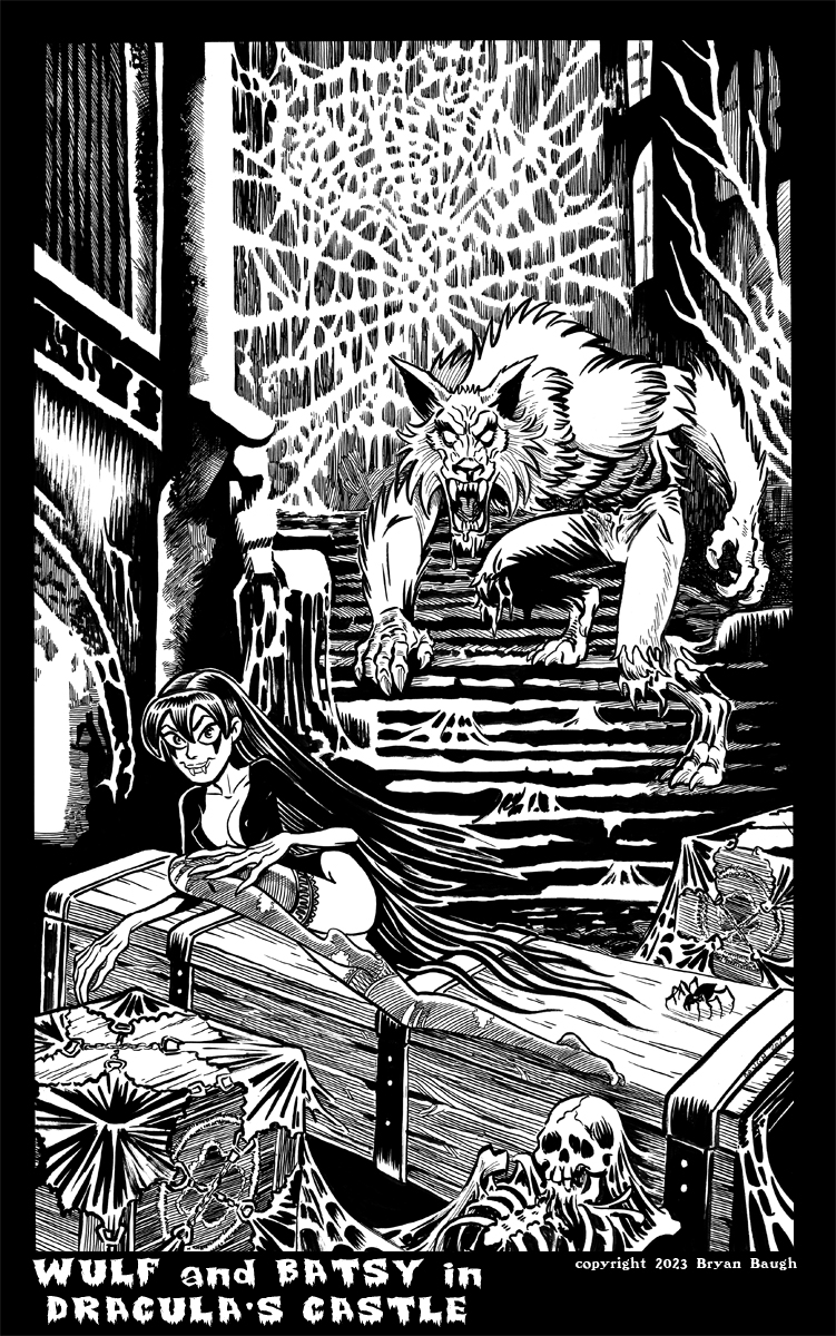 Wulf and Batsy in Draculas Castle by BryanBaugh on DeviantArt