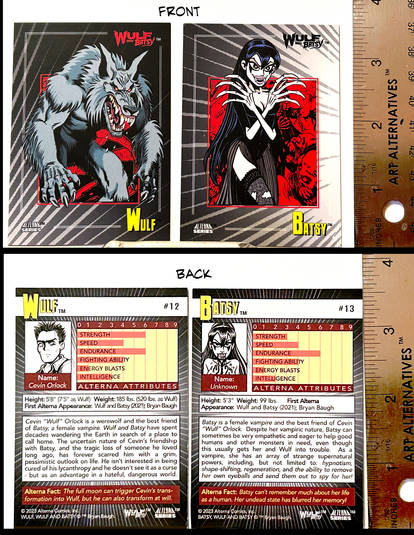 WULF and BATSY Comics SIGNED SET now on sale by BryanBaugh on DeviantArt