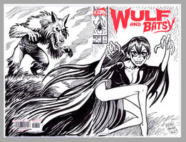 EBAY! WULF and BATSY Sketch Cover Variant 4 OOAK