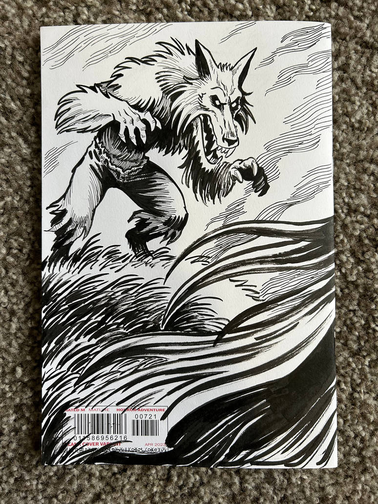 EBAY! WULF and BATSY Sketch Cover Variant 4 OOAK by BryanBaugh on ...